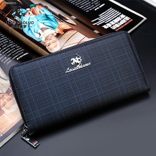 Paul Men s Wallet Men s Long Zipper Handbag New Wallet Wallet Business Simple Small Hand Bag Clutch