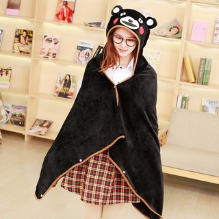 Cute Kumamoto Bear Blanket (3)