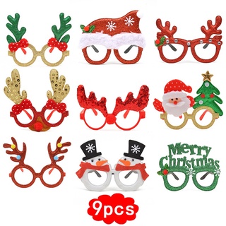 Christmas Ornaments Glasses Adult Children Frame party
