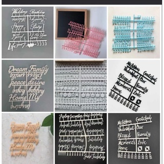 1 SET OF LETTERS, NUMBERS AND SPECIAL CHARACTERS FOR LETTER BOARD