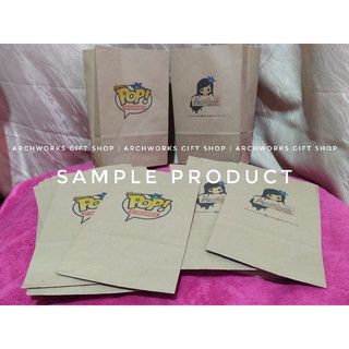 Customized Brown Paper Bags 50pcs
