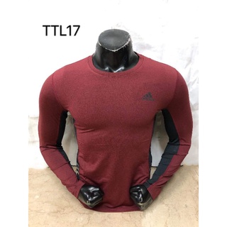 #TTL17 ADIDAS Men's Dri-fit Long Sleeve Quick drying