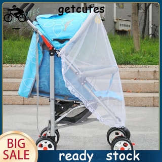 COD/hot/New Infants Baby Stroller Pushchair Mosquito Insect Net Safe Mesh Buggy Cover getcutes