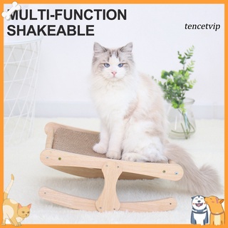[COD Kitten Hammock Smooth Edges Easy to Assemble Thickened Wooden Cat Rocking Bed for Pet Sleeping