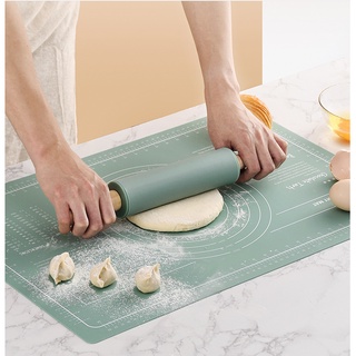 Silicone Kneading Dough Pad Kitchen Non-slip Bread Flour Pad Baking Tools BPA Free Pastry Mat with Mesurement