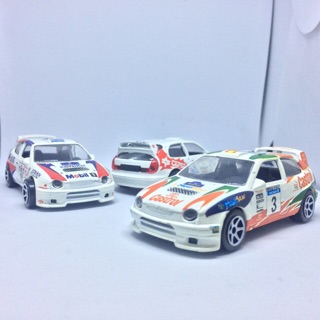 (Sold per piece / 1pc) Guisval Toyota Corolla / Ford Escort Rally Die-cast toy