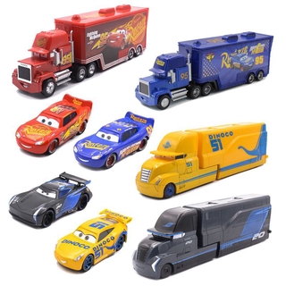 Disney Pixar Cars 2 3 Lightning McQueen Mater Jackson Diecast Vehicle Metal Alloy Boy Kid Toys Gift