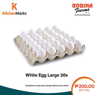 Robina Farms White Egg Large 30S