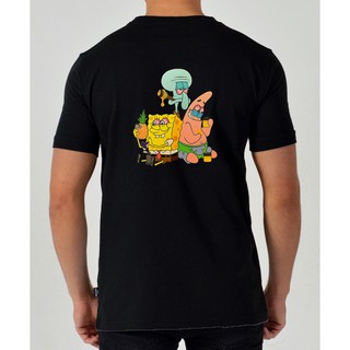 Spongebob and Friends, High, Complimentary T-shirt, Trendy Shirt, 100% Cotton, Good Quality, UNISEX