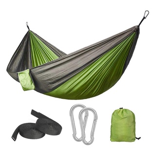 Portable Outdoor Hammock Garden Hammock Hanging Bed For Home Travel Camping Hiking Swing Canvas