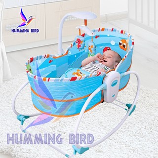 Hummingbird Baby 5-In-1 Multi-functional Rocker and Bassinet Set (7)