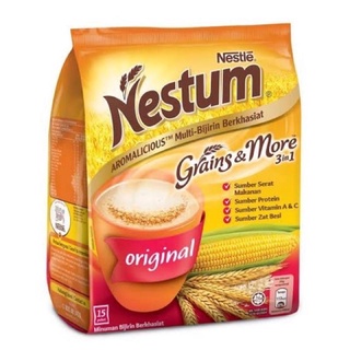 BREAKFAST CEREAL●✁(BIG PACK) Nestle Nestum Grains and More 3in1 Original 420g