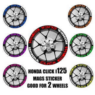 Honda Click 125i Mags Sticker Racing Edition Good for 2 Wheels