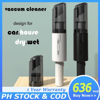 【Spot goods】☃◊✟Car & Household Vacuum Cleaner PUFFER rechargeable Handheld Cordless Portable Hou