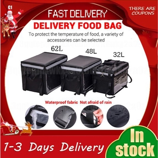 Insulated Thermal Delivery Box Delivery Bag Motorcycle Delivery Insulated Bag Takeaway Bag Fo
