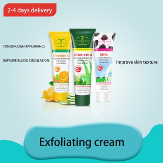 Exfoliating Cream Peeling GEL Return Beauty Herbal Treatment Whitening Mildly Soften Face Body jj (1)