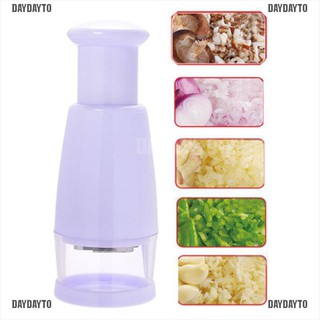 [DAYDAYTO] Manual Onion Chopper Garlic Crusher Pressing Food Cutter Vegetable Slicer (1)