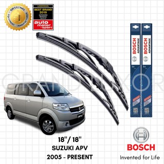 Bosch ADVANTAGE Wiper Blade Set for Suzuki APV 2005 - PRESENT (18"/18")