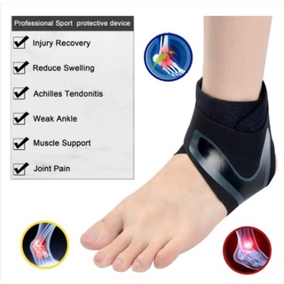 MJy5♡♡♡ Left/Right Feet Sleeve Ankle Support Sports Anti Sprain Ankle Supporter Brace Strap Adjustable Comfortable Ankle Protection Wrap Foot Protector