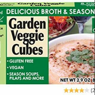 Edward and Sons Garden Veggie Cubes Gluten Free 2.9oz