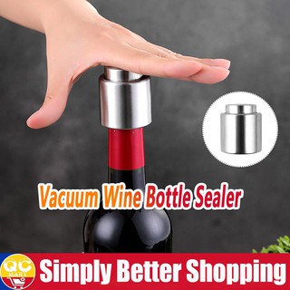Vacuum Red Wine Bottle Cap Stopper Vacuum Sealer Wine Stopper Fresh Wine Keeper Champagne Cork Stopp