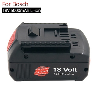 Rechargeable battery 18V 5000mAh Li-ion replacement batteries for Bosch 18V Cordless Power Tools BAT (1)