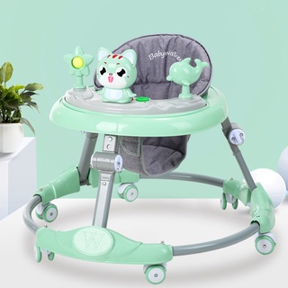Baby walker multi-function rollover boy baby girl small child starter learn to drive (2)