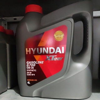4 Liters Hyundai Xteer Gasoline G700 (5W-30) Synthetic API SP ILSAC GF-6