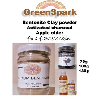 Bentonite Clay | Activated Charcoal | Apple cider vinegar Repack COD (1)