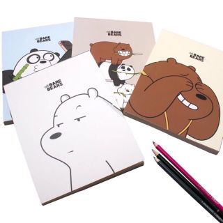 COD We Bare Bears Sketch Drawing Pad