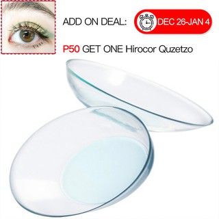 (COD&Ready stock)Freshlady 1 pair=2 pcs Transparent contact lens clear with graded(-0.50~-5.50) [Diameter:14.20mm]