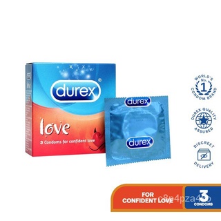 Durex Love Basic Condoms 3s [DISCRETE PACKAGING] bWm4