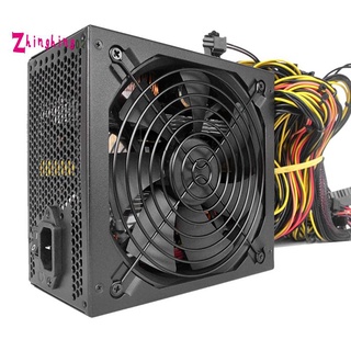 BTC Bitcoin Mining CPU PSU Power Supply Source 2000W 160V-240V ATX 95% Efficiency Miner Support 8 GPU Graphic Card
