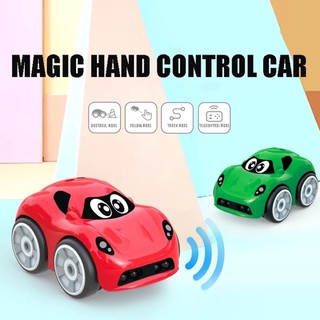 Hand Sensor Induction Remote Control Toy Car with Sounds Lights Intelligent Following Track Kid Car (4)