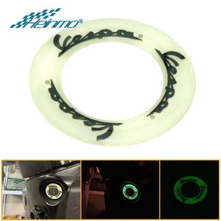 For Vespa GTS Sprint Primavera LXV 150 Motorcycle Luminous Key Ring Lock Circle Switch Cover Circle Soft Stickers