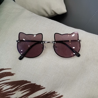Children's sunglasses nvbao UV protection cute cat ears fashion boys and girls sunglasses Fashion Trend (7)