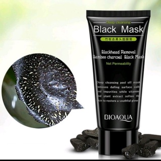 BIOAQUA Bamboo Charcoal Black Mask Face Skin Care Blackhead Remover Oil-Control