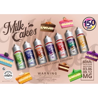 Milkies's Milk Cakes 60ml E - Liquid