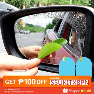 Car Side Mirror Rainproof Sticker Rain Repellent Protective Film Anti-Glare Anti
