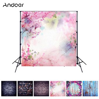 Andoer Foldable Fibre Photography Backdrop Background Photo Studio Props
