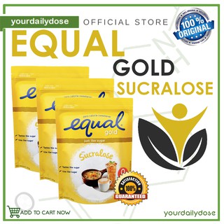EQUAL Gold Sugarly 150g Pouch Pack, Zero Calorie Sweetener