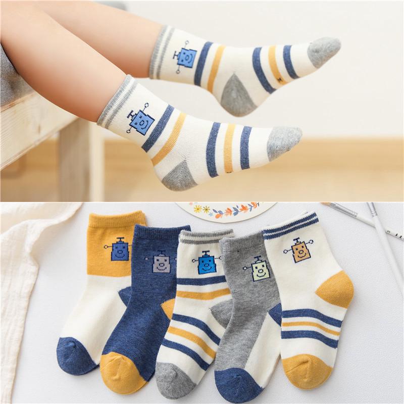 5pair/lot Cartoon children's socks, baby, socks