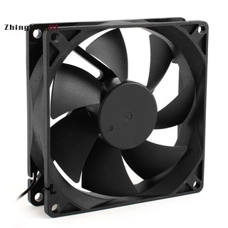 92mm x 25mm 24V 2Pin Sleeve Bearing Cooling Fan for PC Case CPU Cooler
