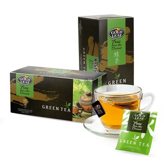 Gold Leaf Oriental Blends: Green Tea 25 Teabags ( great taste / soothing /diet / keto / fat-burner )