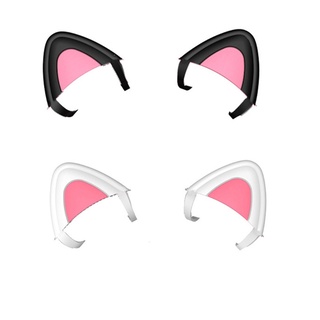 lucky* Detachable Gaming Headphones Cat Ears Attachment Stereo Headset Decoration (1)