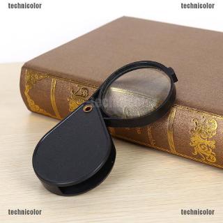 TCPH Folding 10X Mini Pocket Jewelry Magnifier Magnifying Eye Glass Loupe Lens