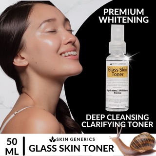 Glass Skin Facial Toner Whitening Moisturizing Clarifying For Glass Skin w/ Vitamin E & Minerals