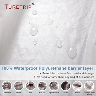 [Quality Stock]Premium Terry Waterproof Mattress Protector (4)