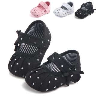 ♛BA♚Newborn Baby Girl Soft Sole Canvas Crib Shoes Anti-slip Sneaker Prewalker 0-18M