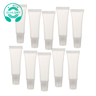 50 Pack 10Ml Lip Gloss Tubes Empty Lotion Refill Tubes Soft Squeeze Tubes for DIY Travel Distribution Bottle
